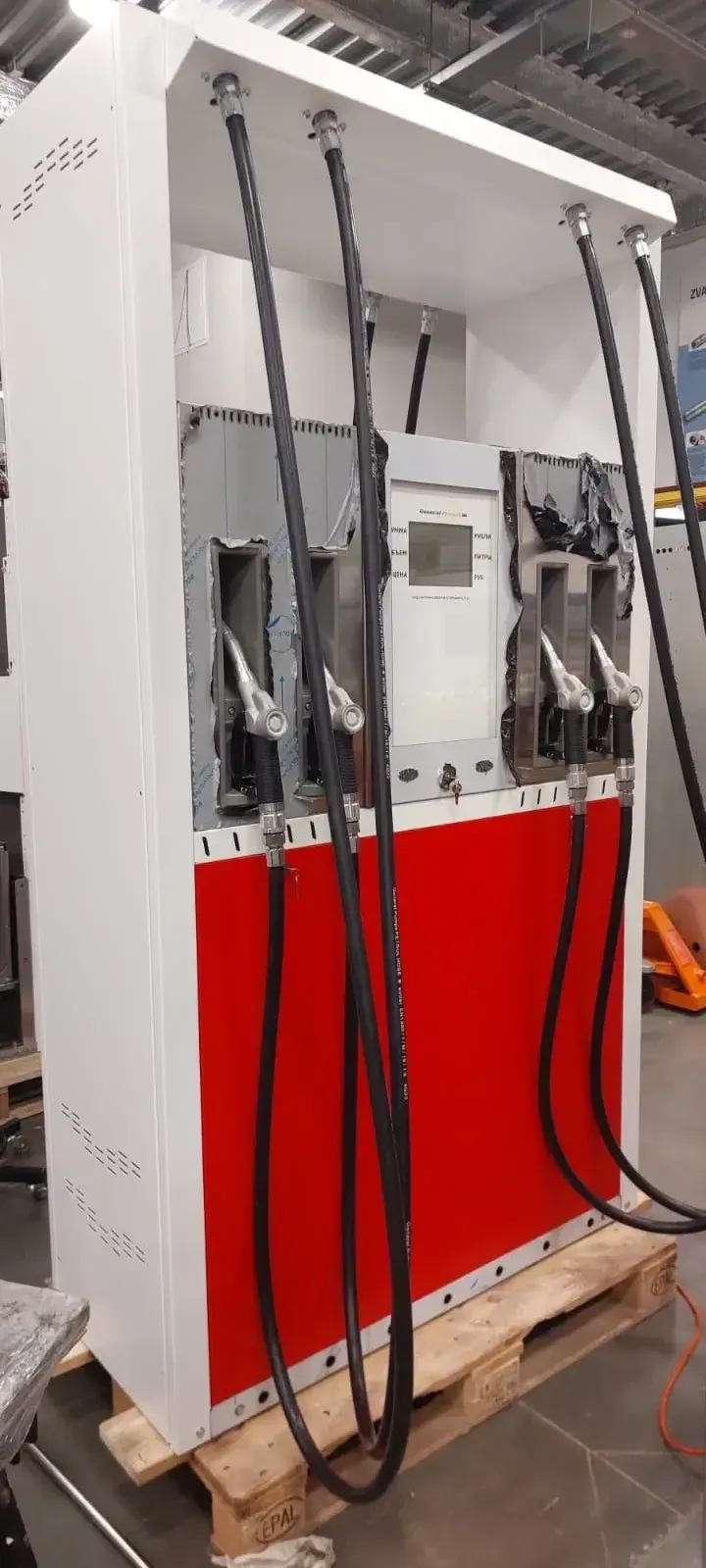 Двусторонняя ТРК General Pumps на 4 пистолета