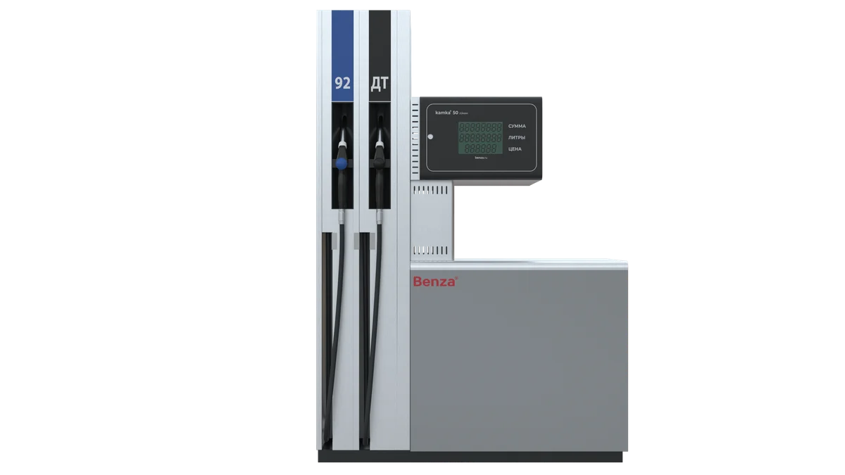 Коммерческая топливораздаточная колонка (ТРК) kamka-224-1-32-11-150 (4 рукава)